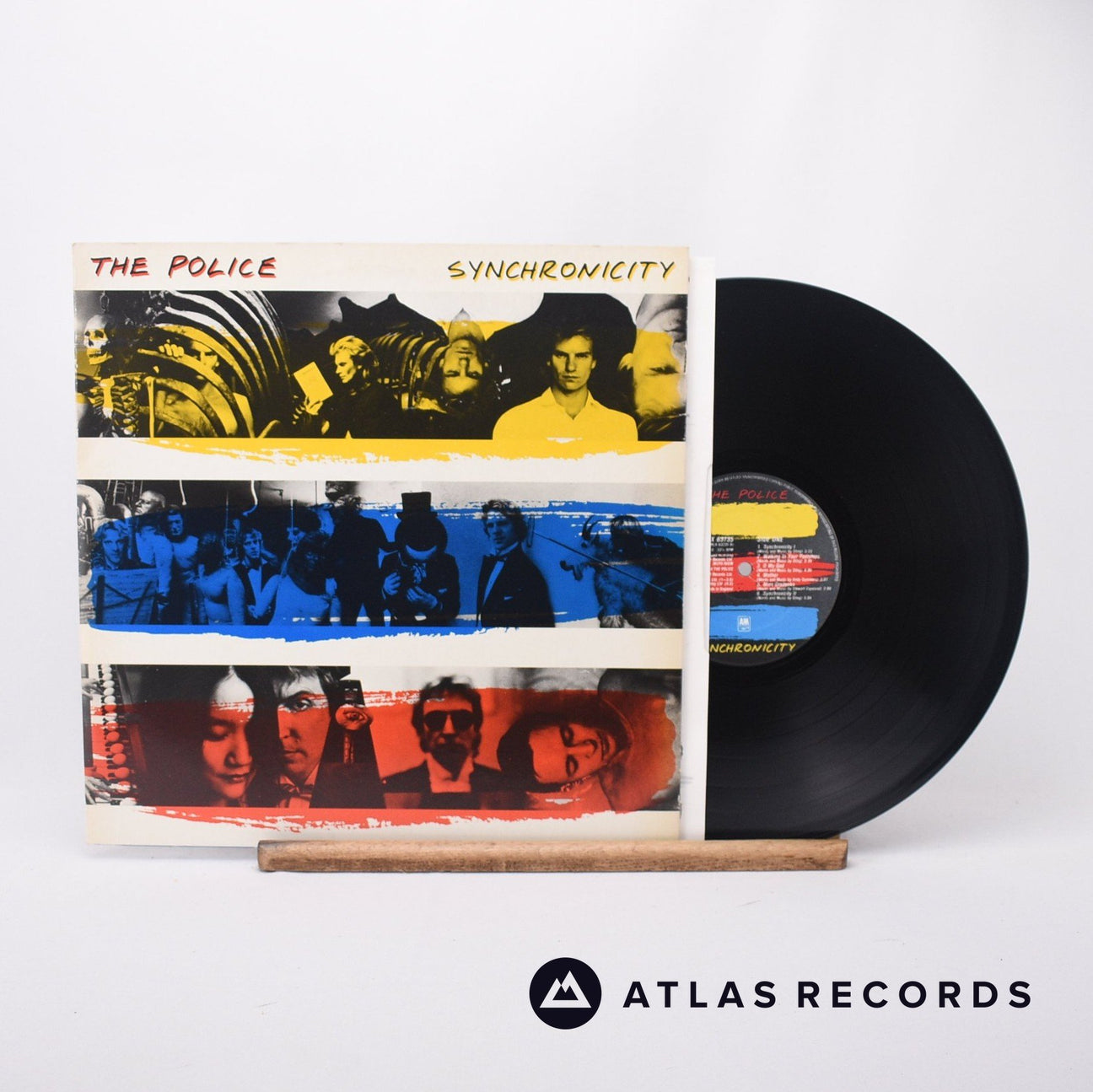 The Police Synchronicity LP Vinyl Record - Front Cover & Record