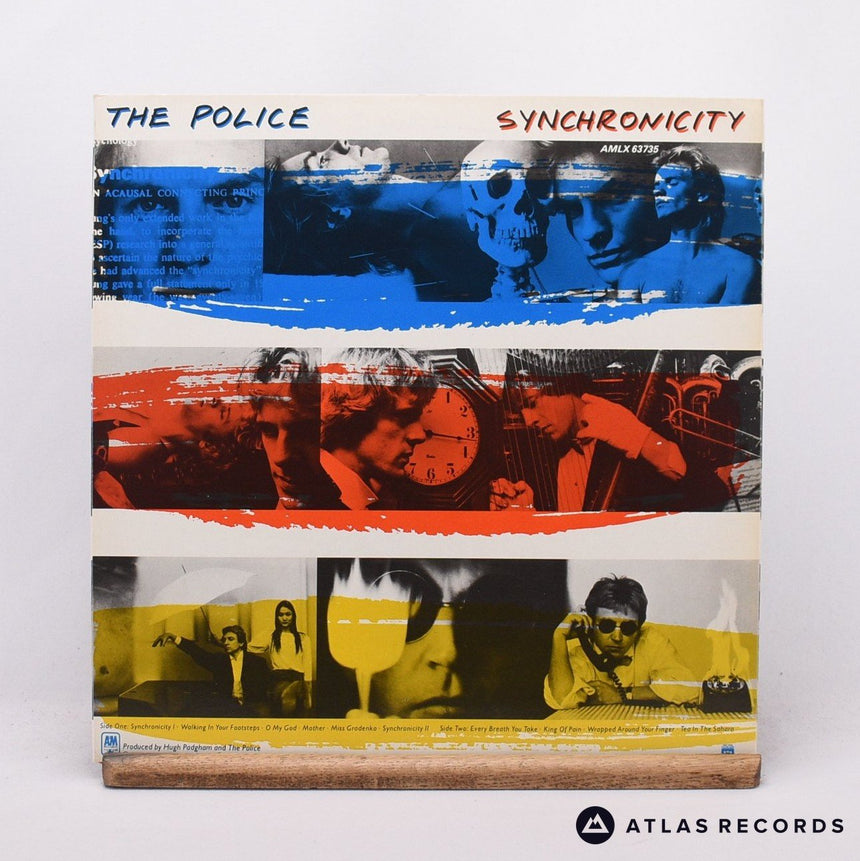 The Police - Synchronicity - Masterdisk A3 B7 LP Vinyl Record - EX/EX