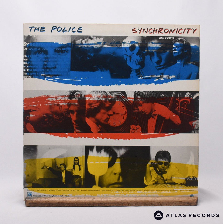 The Police - Synchronicity - Masterdisk LP Vinyl Record - EX/VG+