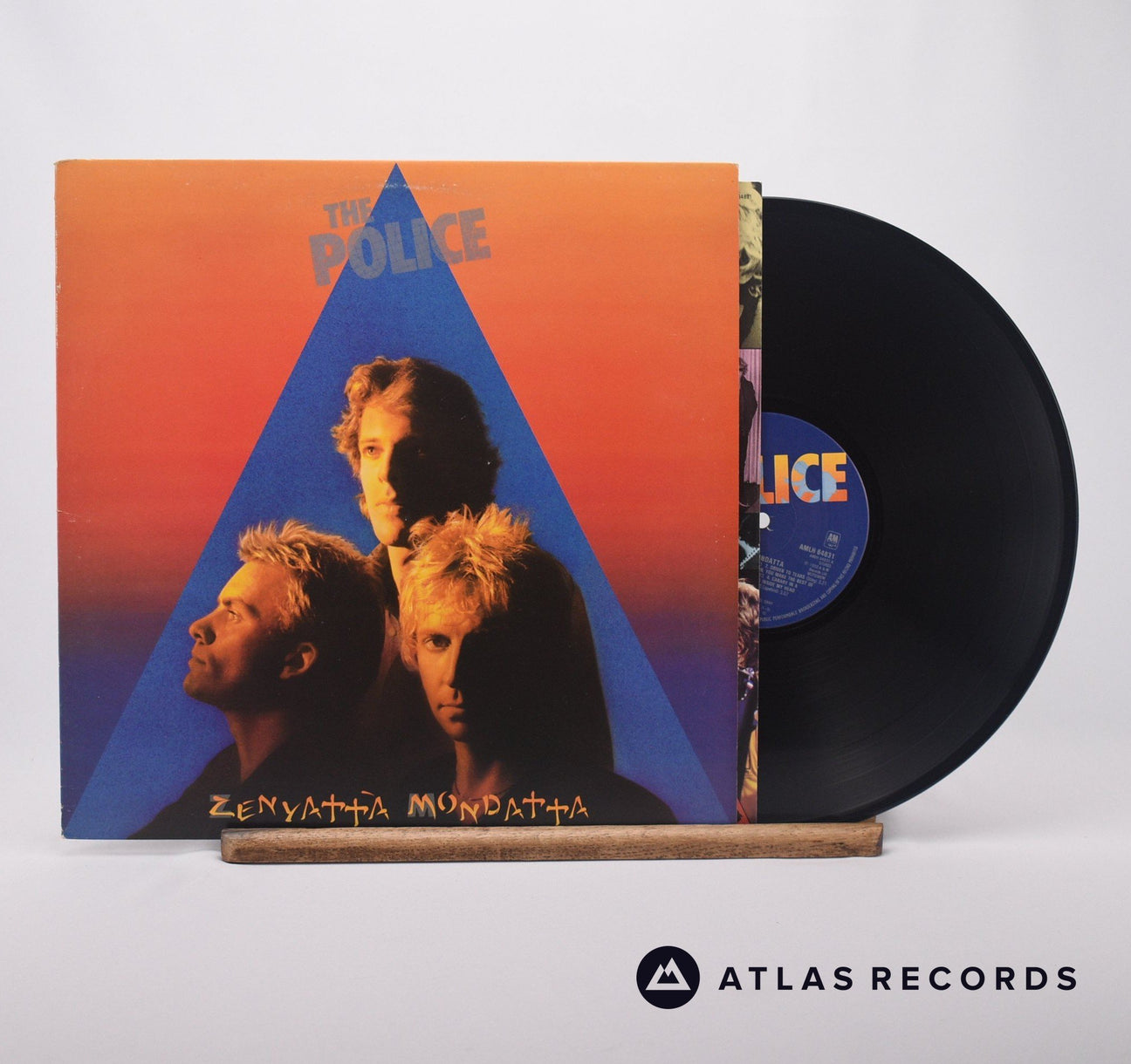 The Police Zenyatta Mondatta LP Vinyl Record - Front Cover & Record