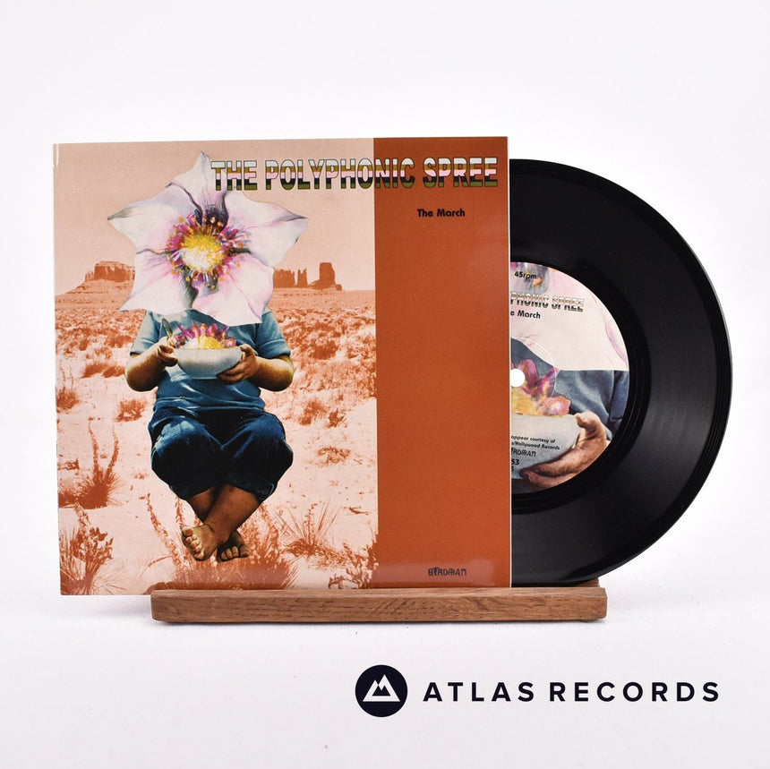 The Polyphonic Spree The March 7" Vinyl Record - Front Cover & Record