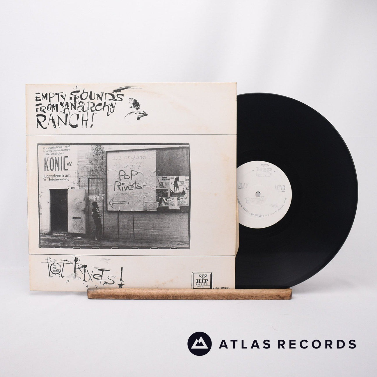The Pop Rivets Empty Sounds From Anarchy Ranch! LP Vinyl Record - Front Cover & Record