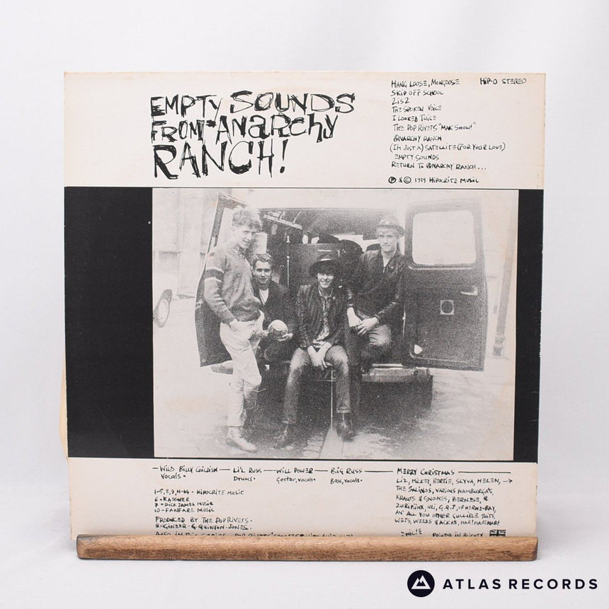 The Pop Rivets - Empty Sounds From Anarchy Ranch! - LP Vinyl Record - VG+/VG+