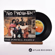 The Powell Family No Problem 7" Vinyl Record - Front Cover & Record