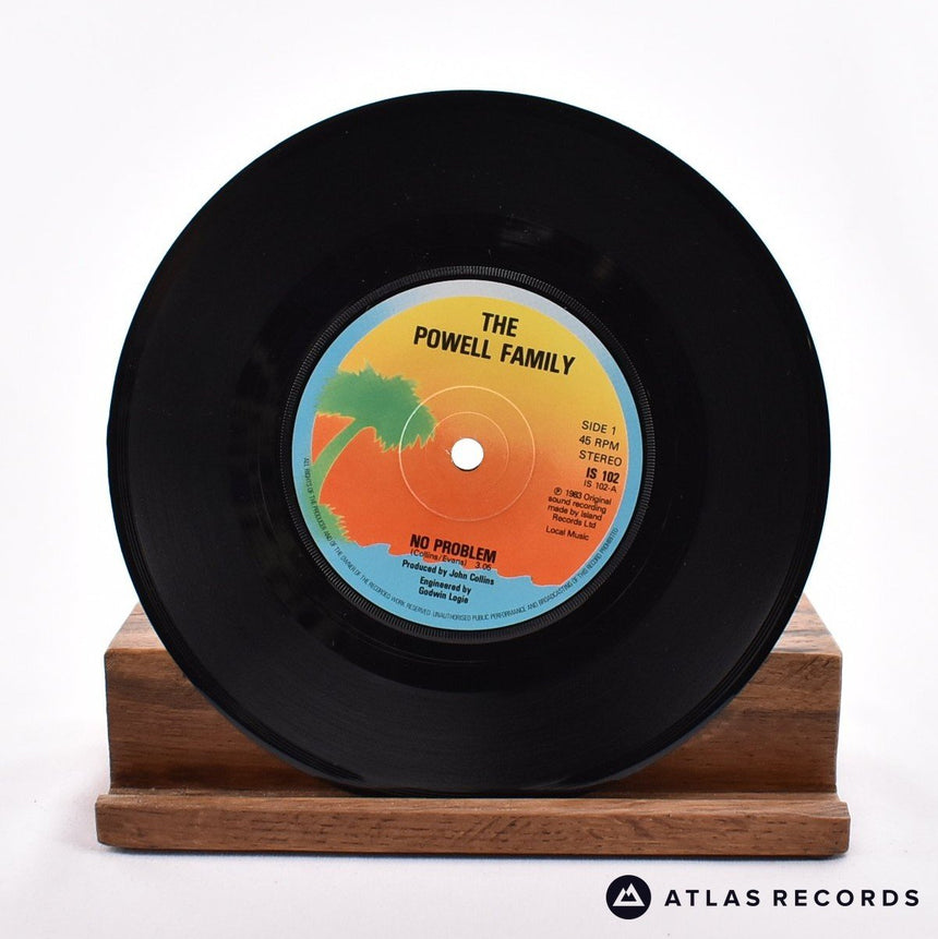 The Powell Family - No Problem - 7" Vinyl Record - VG+/EX