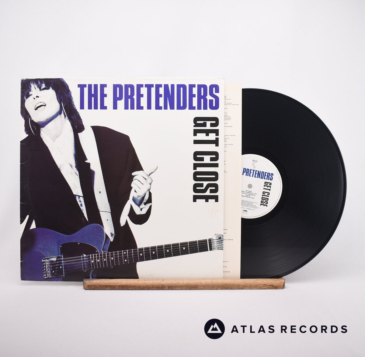 The Pretenders Get Close LP Vinyl Record - Front Cover & Record