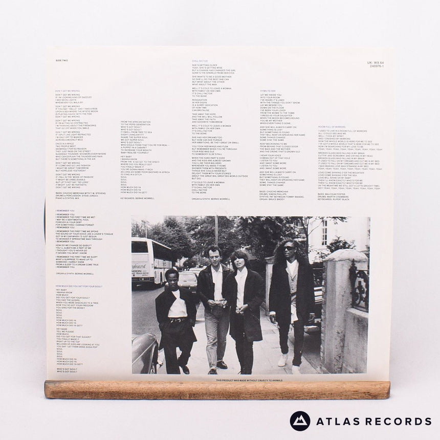 The Pretenders - Get Close - Masterdisk LP Vinyl Record - EX/EX