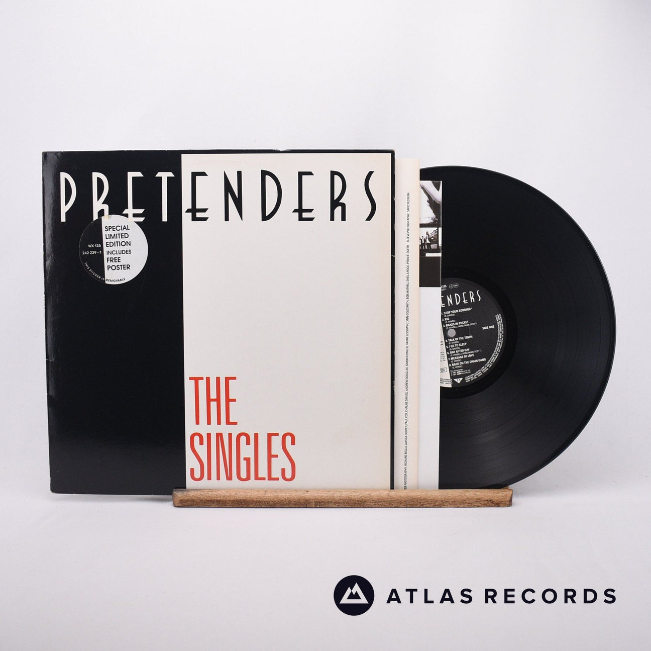 The Pretenders The Singles LP Vinyl Record - Front Cover & Record