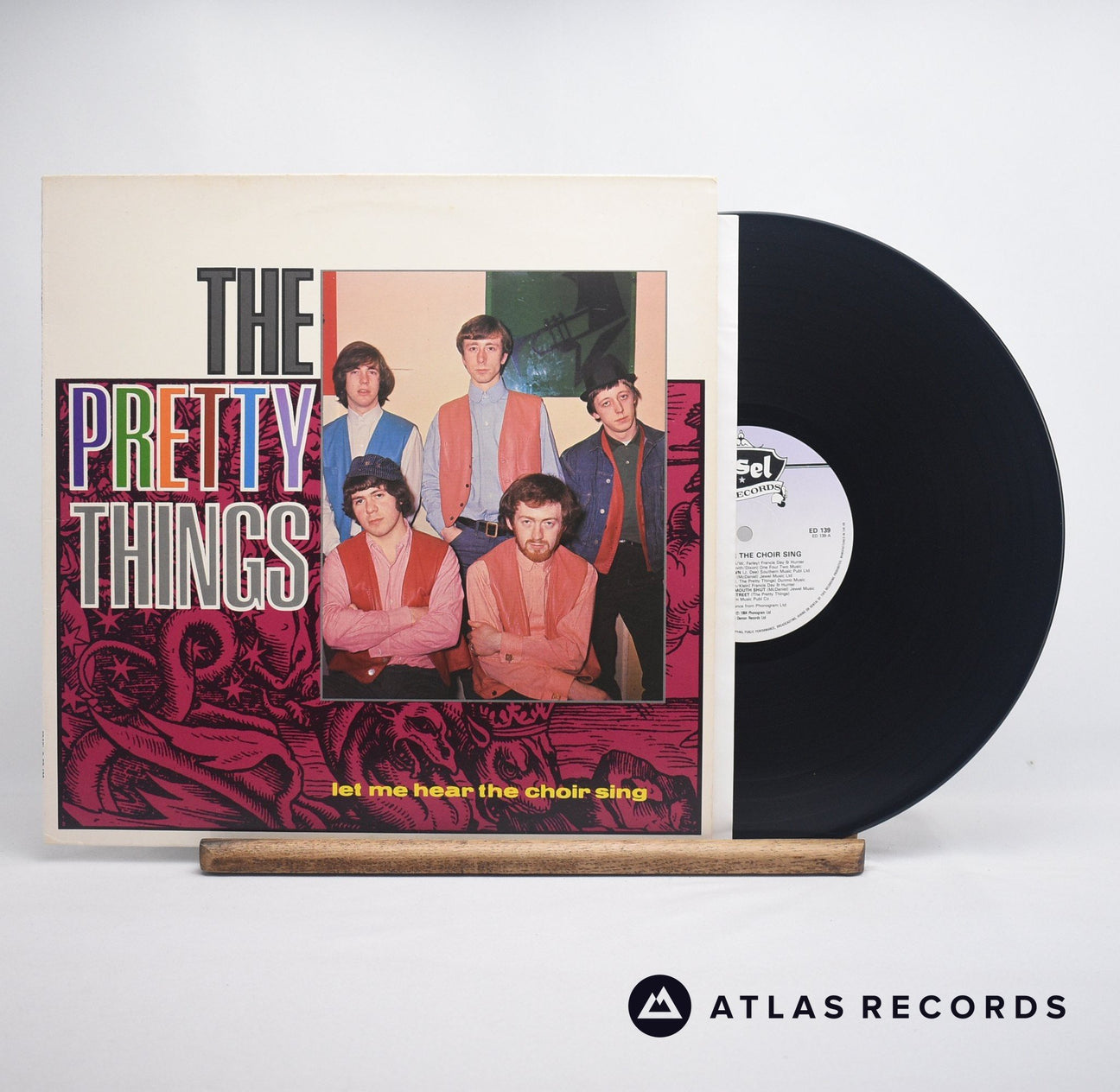 The Pretty Things Let Me Hear The Choir Sing LP Vinyl Record - Front Cover & Record