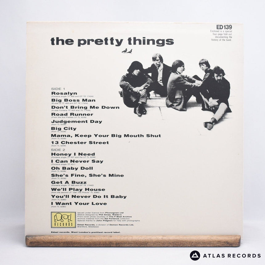 The Pretty Things - Let Me Hear The Choir Sing - Insert LP Vinyl Record - EX/VG+