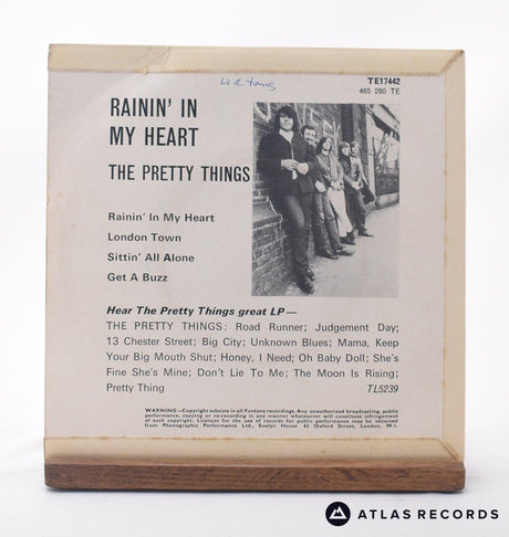The Pretty Things - Rainin' In My Heart - 7" EP Vinyl Record - EX/VG+