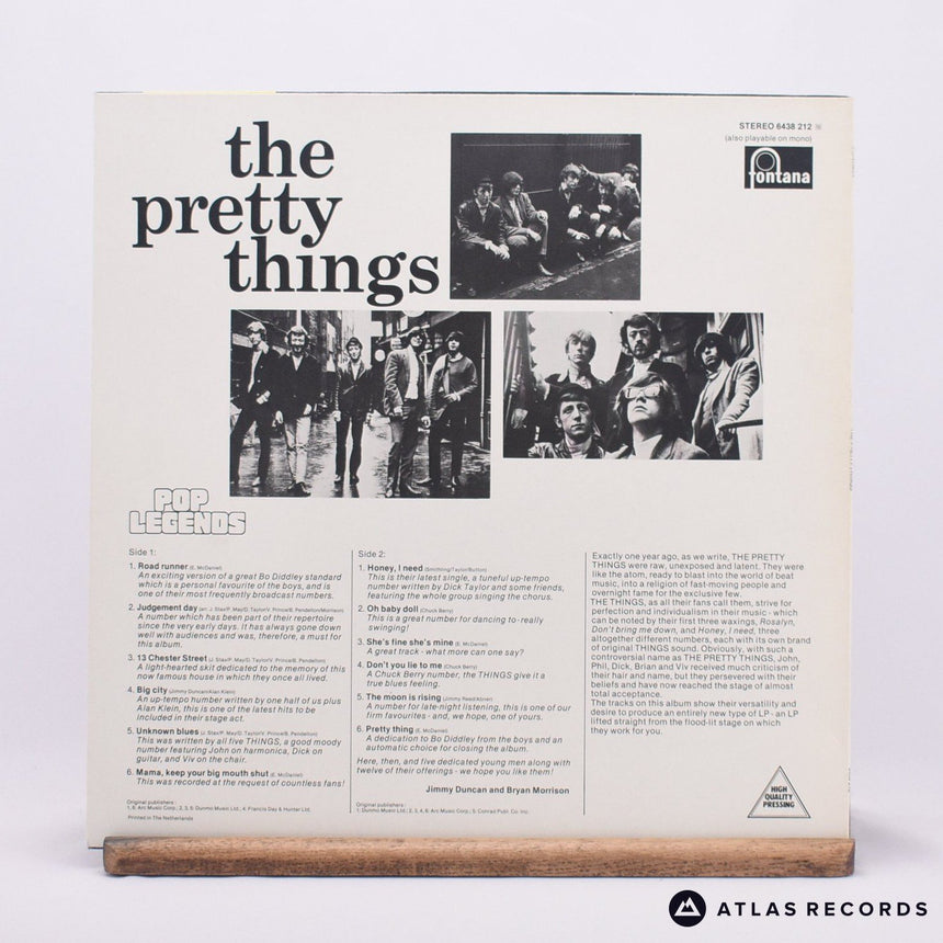 The Pretty Things - The Pretty Things - Reissue 1Y2 2Y2 LP Vinyl Record - EX/EX