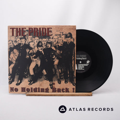 The Pride No Holding Back! LP Vinyl Record - Front Cover & Record