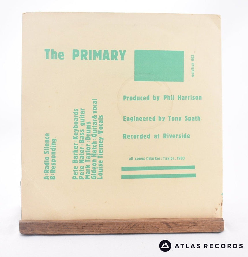 The Primary - Radio Silence - 7" Vinyl Record - VG+/EX