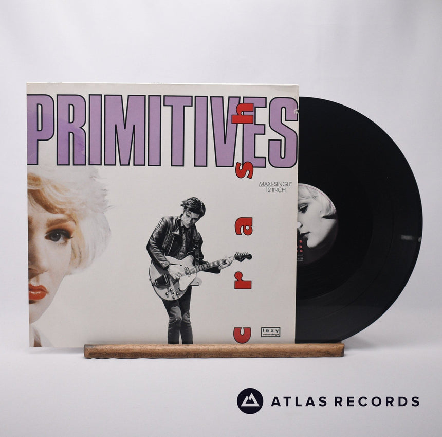 The Primitives Crash 12" Vinyl Record - Front Cover & Record