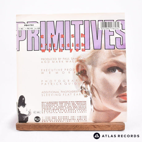 The Primitives - Crash - 7" Vinyl Record - EX/EX