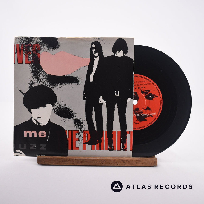 The Primitives Stop Killing Me 7" Vinyl Record - Front Cover & Record