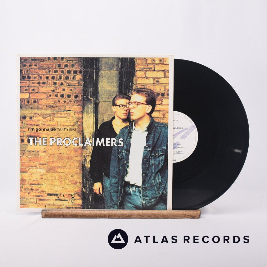 The Proclaimers I'm Gonna Be 12" Vinyl Record - Front Cover & Record