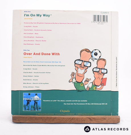 The Proclaimers - I'm On My Way - 7" Vinyl Record - VG+/EX