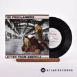 The Proclaimers Letter From America 7" Vinyl Record - Front Cover & Record