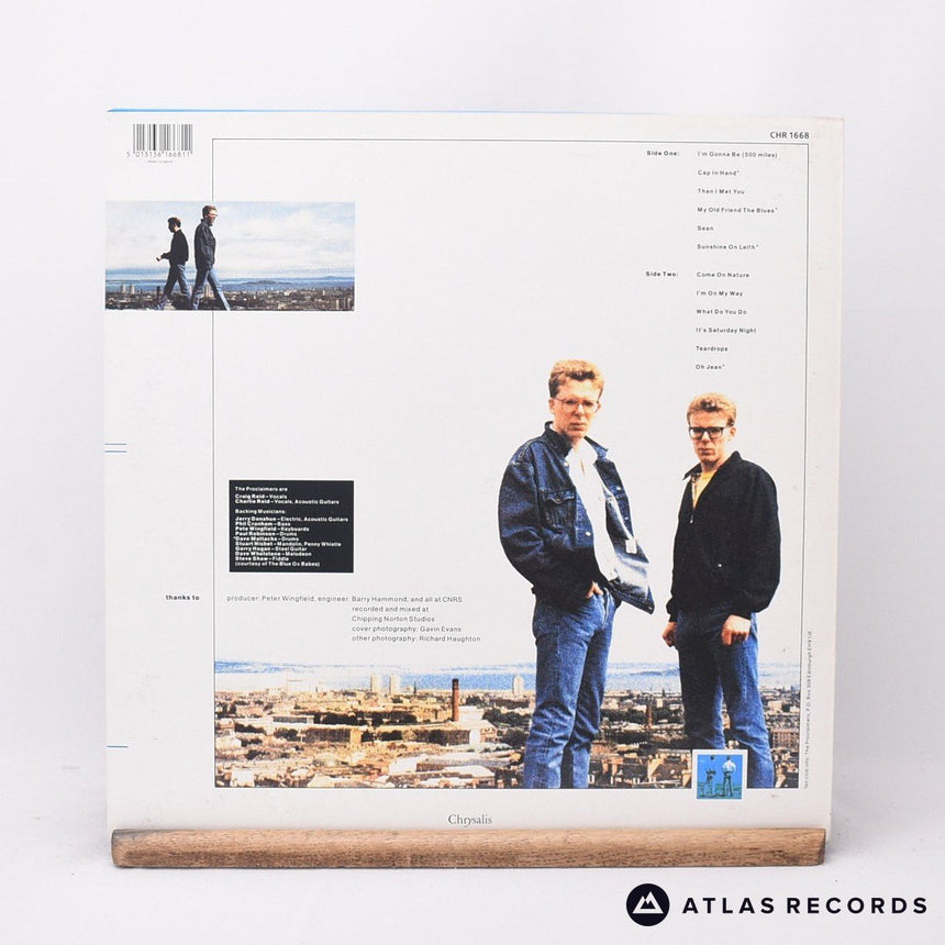 The Proclaimers - Sunshine On Leith - A2 B2 LP Vinyl Record - EX/EX