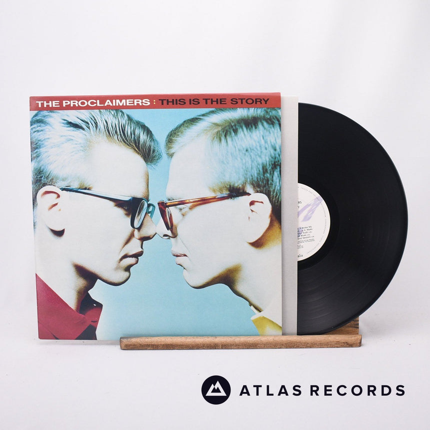 The Proclaimers This Is The Story LP Vinyl Record - Front Cover & Record