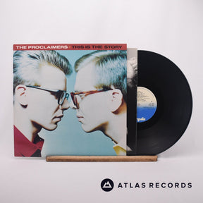The Proclaimers This Is The Story LP Vinyl Record - Front Cover & Record