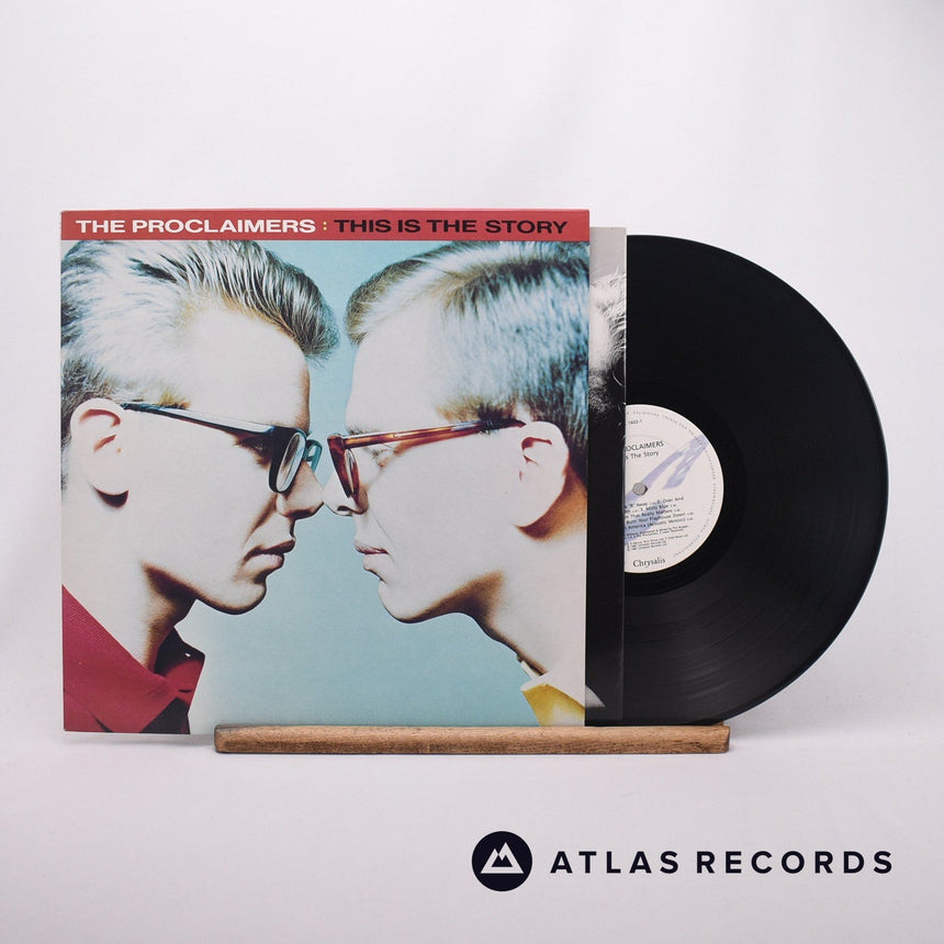 The Proclaimers This Is The Story LP Vinyl Record - Front Cover & Record