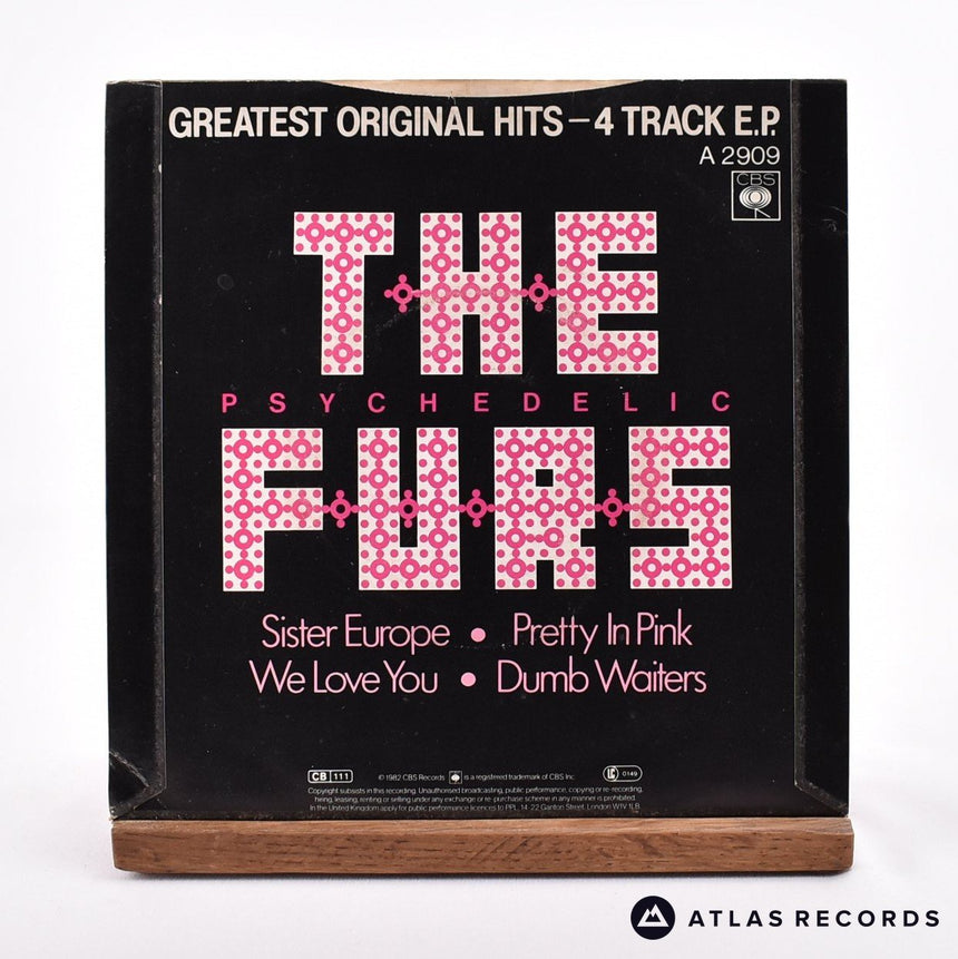 The Psychedelic Furs - Greatest Original Hits - 4 Track E.P. - 7" EP Vinyl Record - VG+/VG+