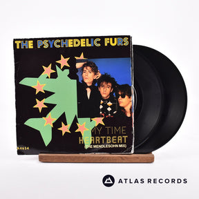 The Psychedelic Furs Heartbeat 2 x 7" Vinyl Record - Front Cover & Record