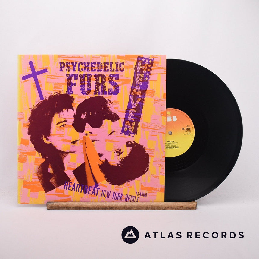 The Psychedelic Furs Heaven 12" Vinyl Record - Front Cover & Record