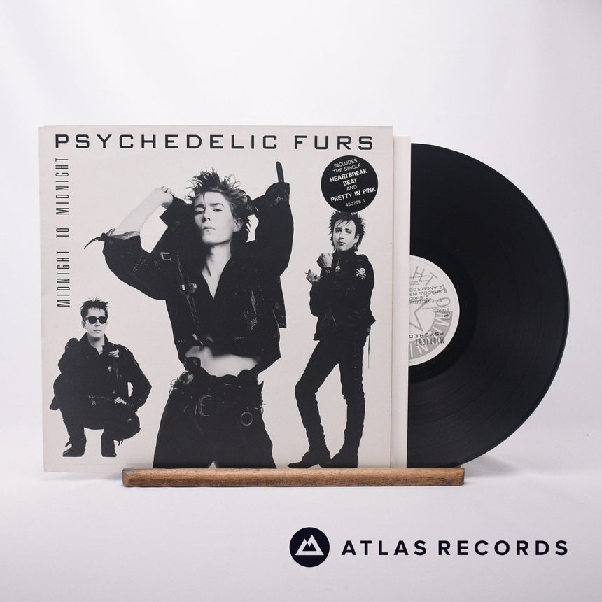 The Psychedelic Furs Midnight To Midnight LP Vinyl Record - Front Cover & Record