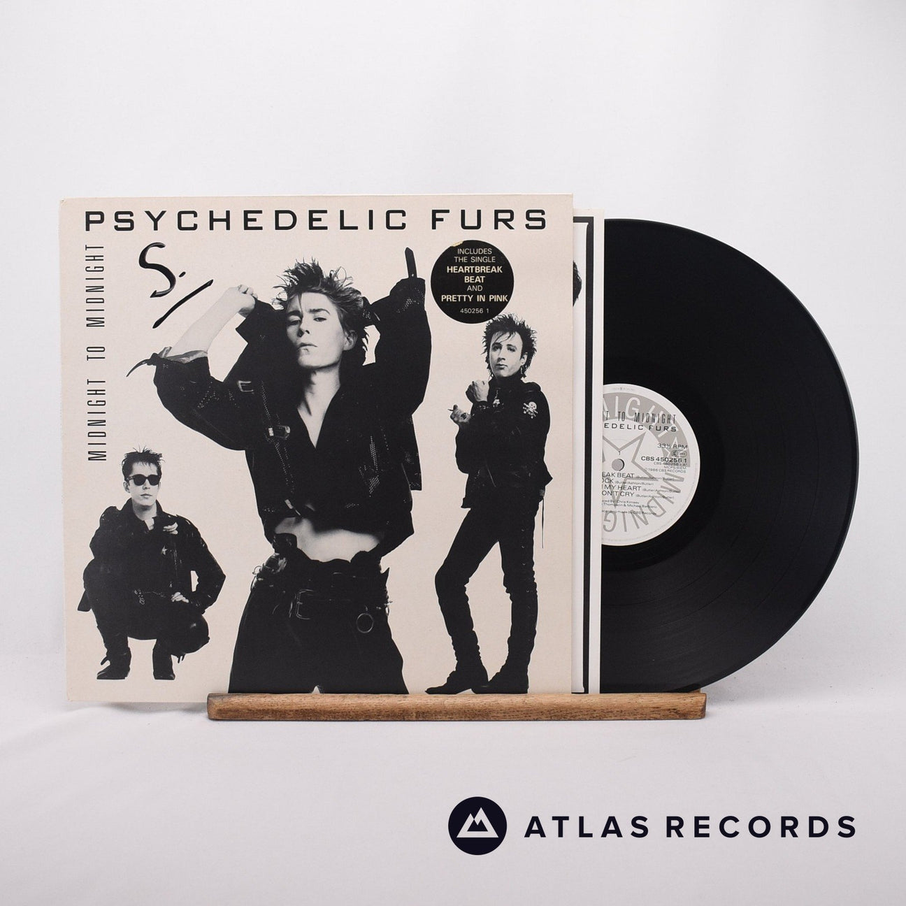 The Psychedelic Furs Midnight To Midnight LP Vinyl Record - Front Cover & Record