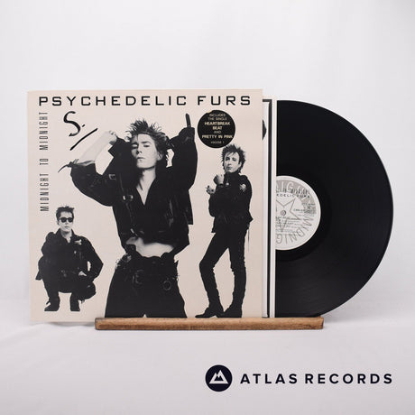 The Psychedelic Furs Midnight To Midnight LP Vinyl Record - Front Cover & Record