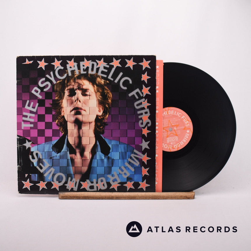 The Psychedelic Furs Mirror Moves LP Vinyl Record - Front Cover & Record
