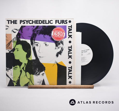 The Psychedelic Furs Talk Talk Talk LP Vinyl Record - Front Cover & Record