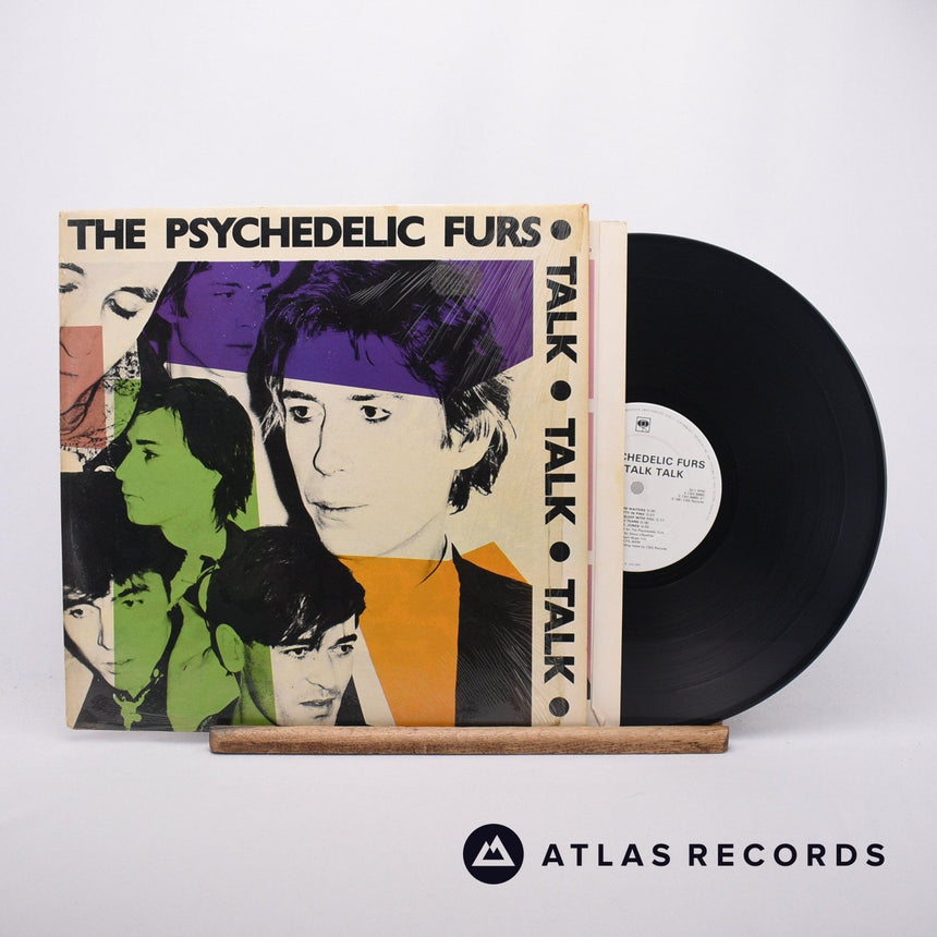 The Psychedelic Furs Talk Talk Talk LP Vinyl Record - Front Cover & Record