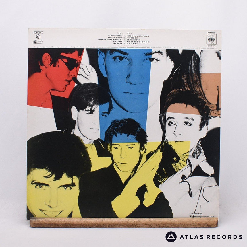 The Psychedelic Furs - Talk Talk Talk - Townhouse A-1 B2 LP Vinyl Record - EX/EX