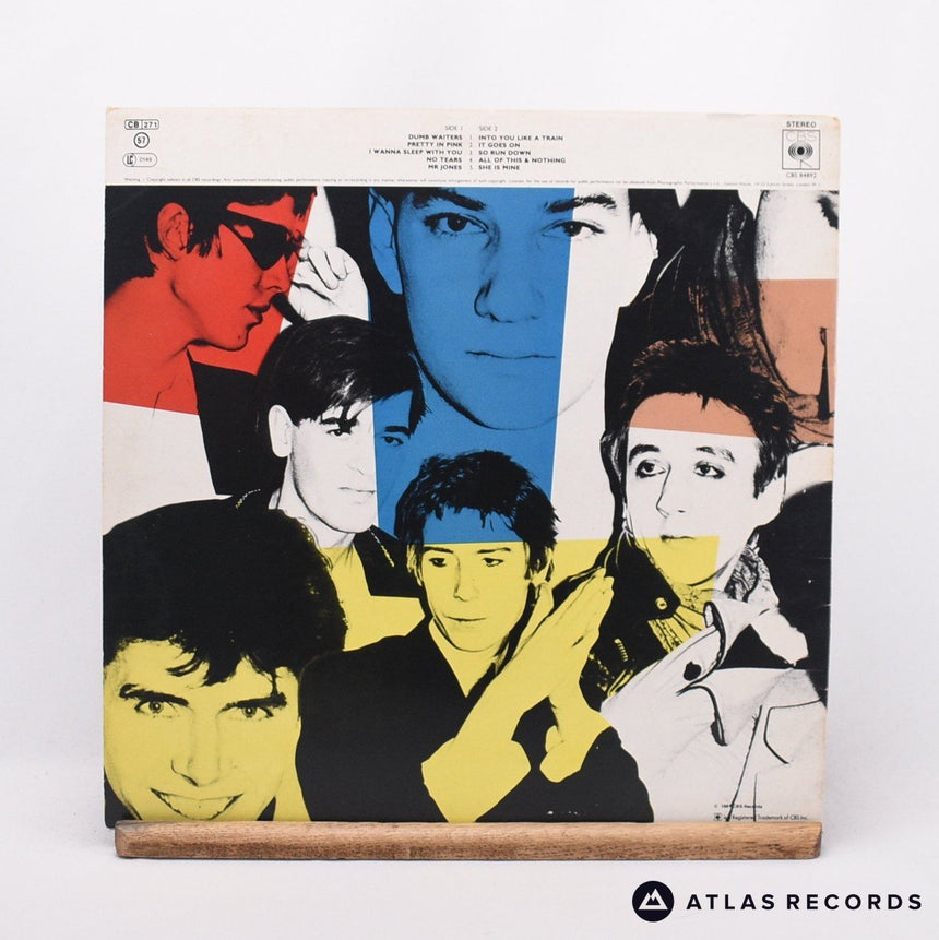 The Psychedelic Furs - Talk Talk Talk - Poster Townhouse LP Vinyl Record - EX/EX