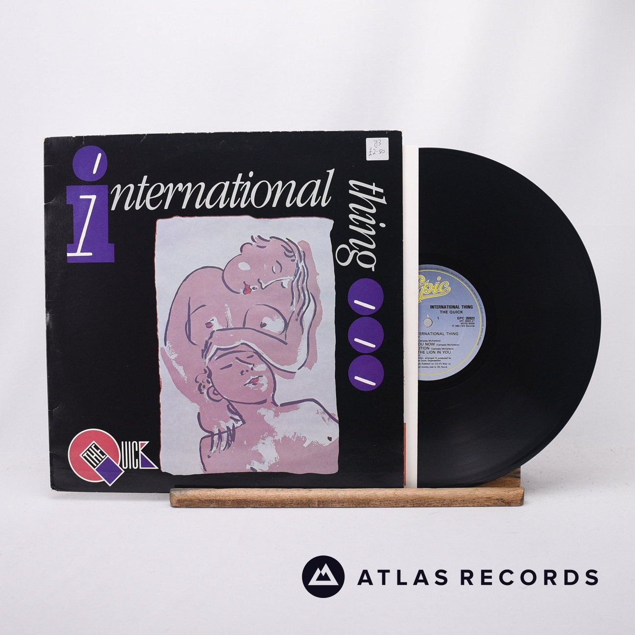 The Quick International Thing LP Vinyl Record - Front Cover & Record