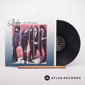 The Quireboys A Bit Of What You Fancy LP Vinyl Record - Front Cover & Record