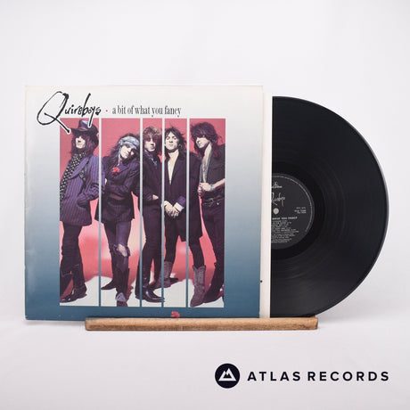 The Quireboys A Bit Of What You Fancy LP Vinyl Record - Front Cover & Record