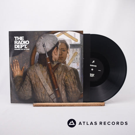 The Radio Dept. Running Out Of Love LP Vinyl Record - Front Cover & Record