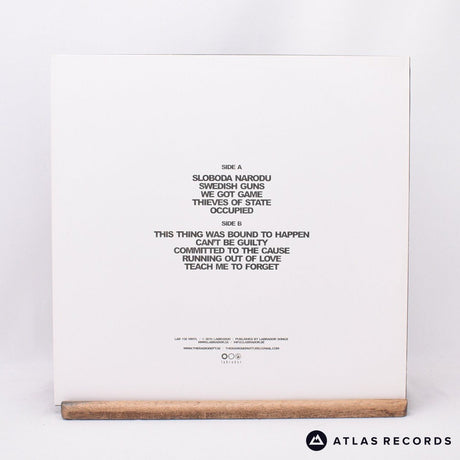 The Radio Dept. - Running Out Of Love - Lyric Sheet LP Vinyl Record - NM/NM