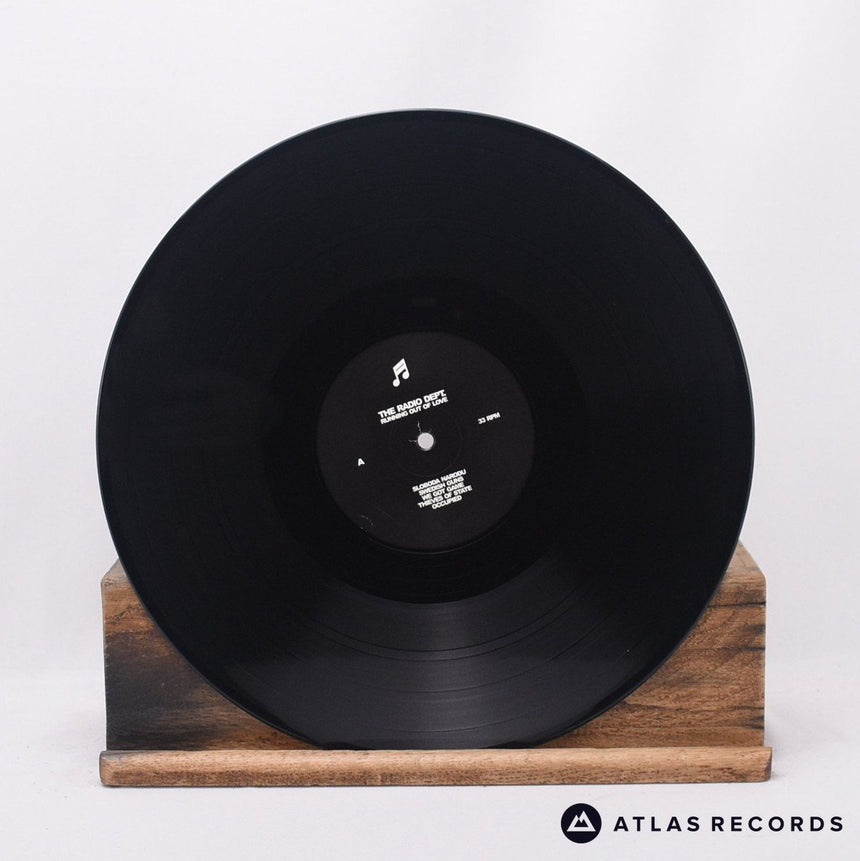 The Radio Dept. - Running Out Of Love - Lyric Sheet LP Vinyl Record - NM/NM