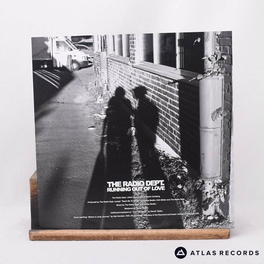 The Radio Dept. - Running Out Of Love - Lyric Sheet LP Vinyl Record - NM/NM