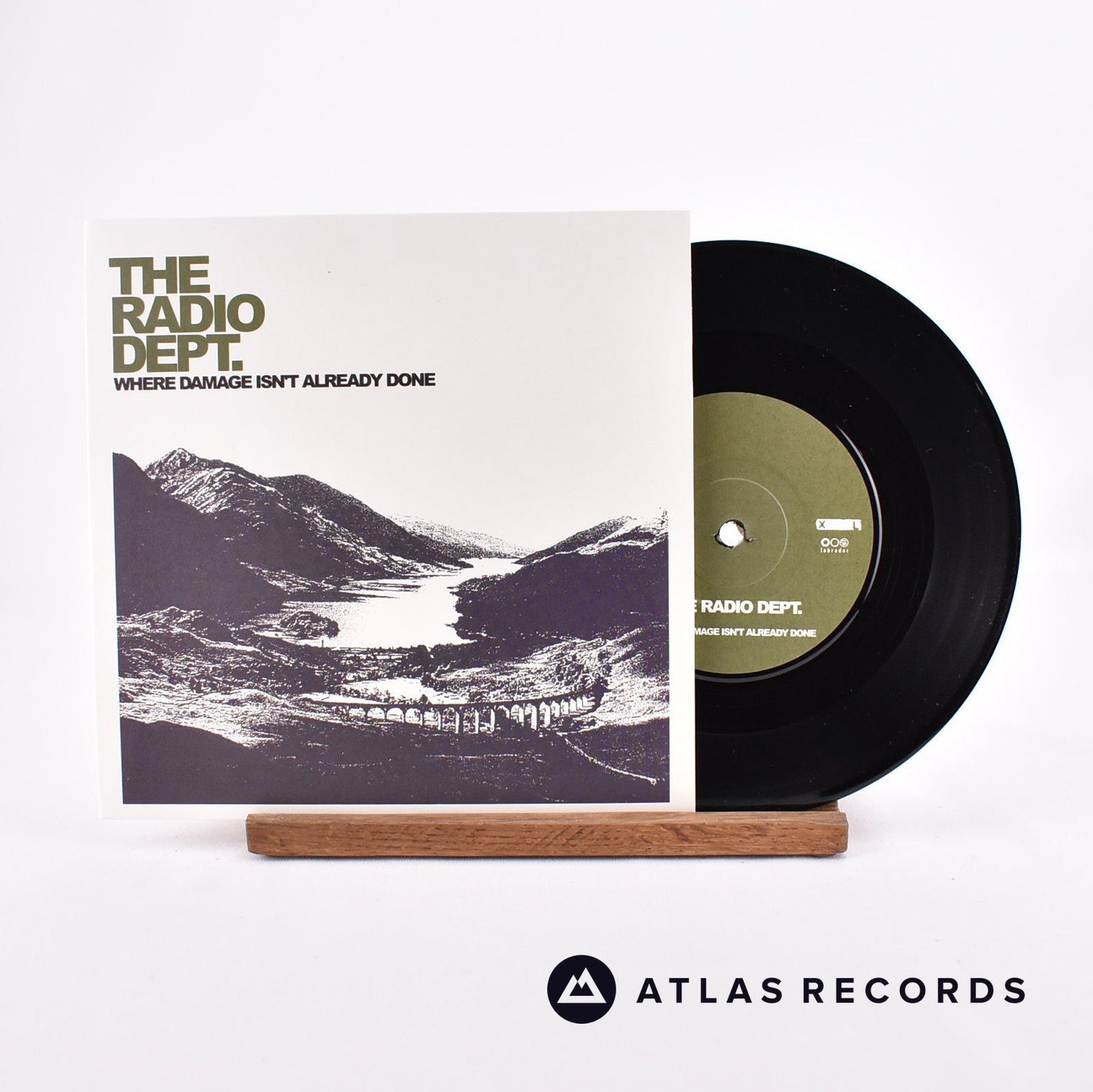 The Radio Dept. Where Damage Isn't Already Done 7" Vinyl Record - Front Cover & Record