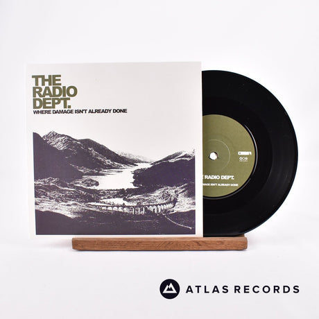 The Radio Dept. Where Damage Isn't Already Done 7" Vinyl Record - Front Cover & Record