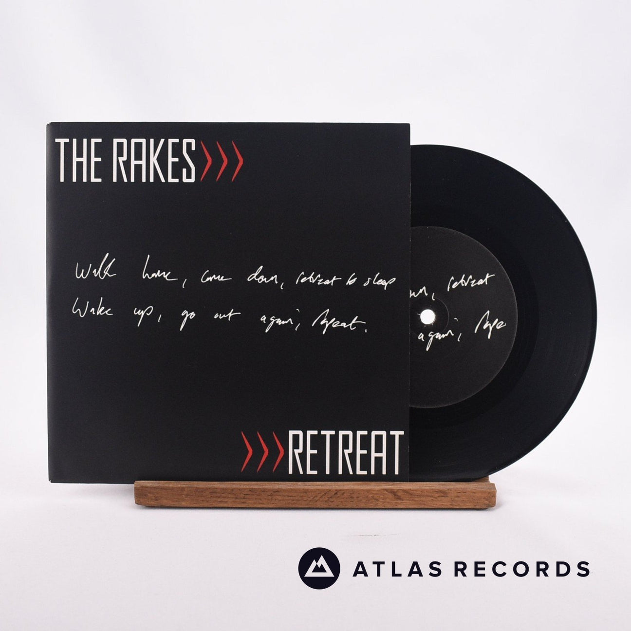 The Rakes Retreat 7" Vinyl Record - Front Cover & Record