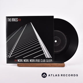 The Rakes Work, Work, Work 7" Vinyl Record - Front Cover & Record